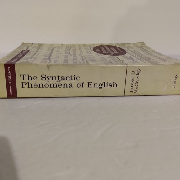 The Syntactic Phenomena of English. Second Edition. By J. McCawley. - Picture 4 of 8